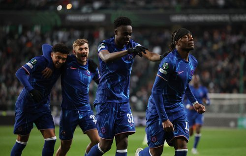 Conference League - Quarter Final - First Leg - Legia Warsaw v Chelsea