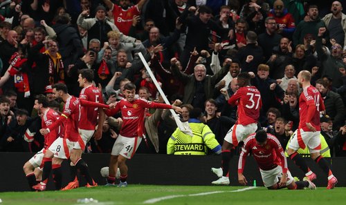 Europa League - Quarter Final - Second Leg - Manchester United v Olympique Lyonnais