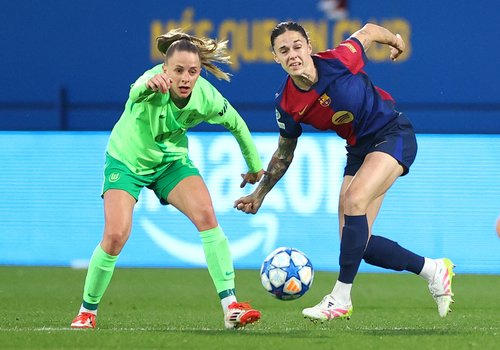Women's Champions League - Quarter Final - Second Leg - FC Barcelona v VfL Wolfsburg