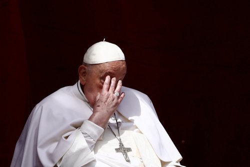 Easter Sunday at St. Peter's Square at the Vatican