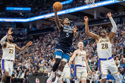 NBA: Playoffs-Los Angeles Lakers at Minnesota Timberwolves