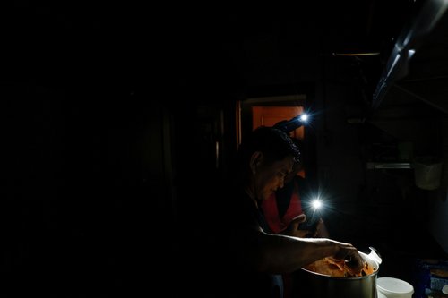 Power outage in Madrid