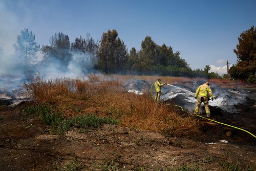 Wildfires rage in Latrun