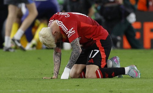 Alejandro Garnacho Manchester United Europa League