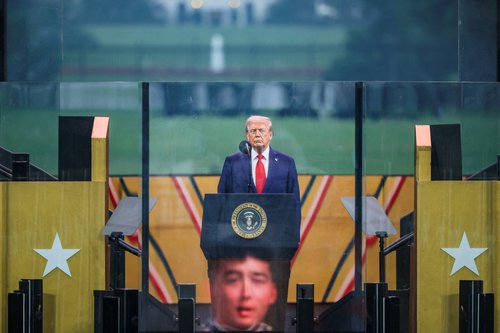 Military parade to commemorate the U.S. Army's 250th Birthday in Washington