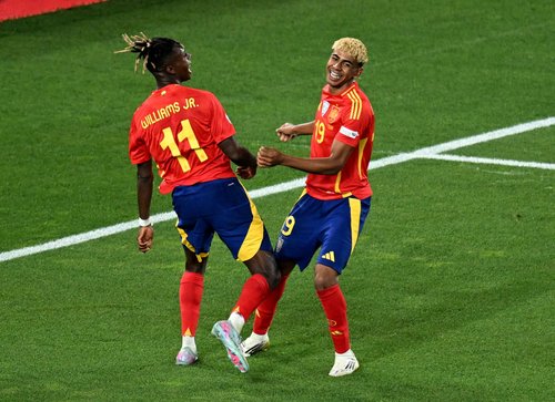 Nico Williams Lamine Yamal Španija SPain football Team
