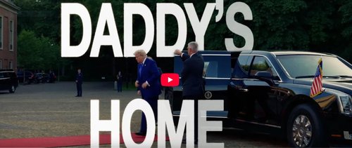 tatica je kuci trump