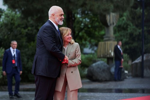 edi rama giorgia meloni