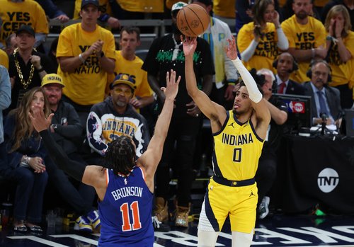 Indiana Pacers New YOrk Knicks Tyrese Haliburton