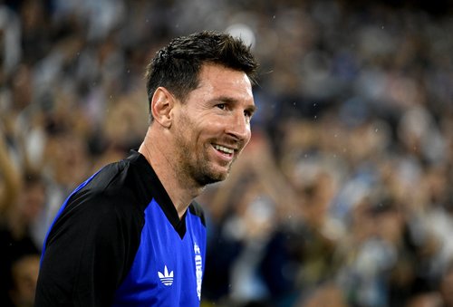 Soccer Football - International Friendly - Argentina v Mauritania - Estadio La Bombonera, Buenos Aires, Argentina - March 27, 2026 Argentina's Lionel Messi before the match REUTERS/Rodrigo Valle