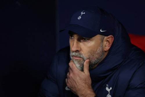 FILE PHOTO: Soccer Football - UEFA Champions League - Round of 16 - First Leg - Atletico Madrid v Tottenham Hotspur - Riyadh Air Metropolitano, Madrid, Spain - March 10, 2026 Tottenham Hotspur interim manager Igor Tudor REUTERS/Violeta Santos Moura/File P