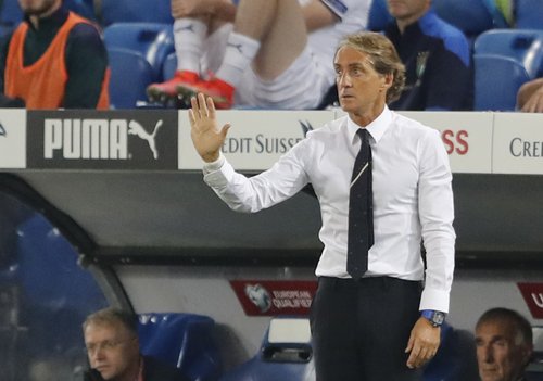 World Cup - UEFA Qualifiers - Group C - Switzerland v Italy