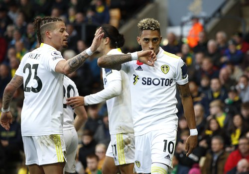 Premier League - Norwich City v Leeds United