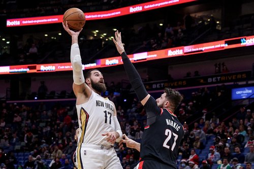 NBA: Portland Trail Blazers at New Orleans Pelicans