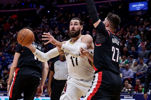 NBA: Portland Trail Blazers at New Orleans Pelicans