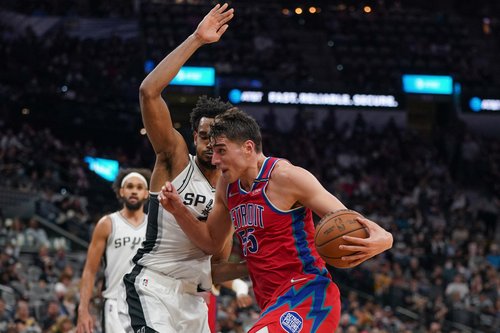 NBA: Detroit Pistons at San Antonio Spurs