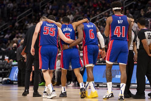 NBA: New York Knicks at Detroit Pistons