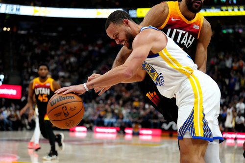 NBA: Golden State Warriors at Utah Jazz