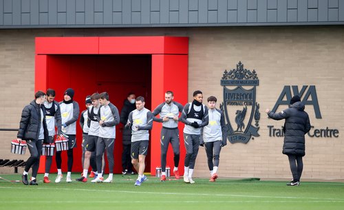 Champions League - Liverpool Training