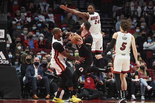 NBA: Miami Heat at Portland Trail Blazers