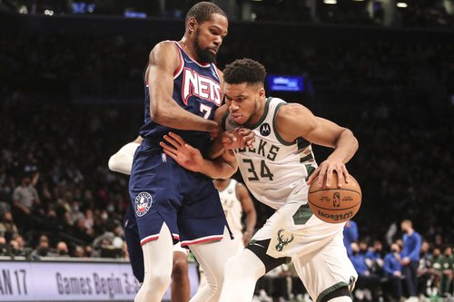 NBA: Milwaukee Bucks at Brooklyn Nets