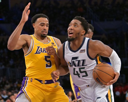 NBA: Utah Jazz at Los Angeles Lakers