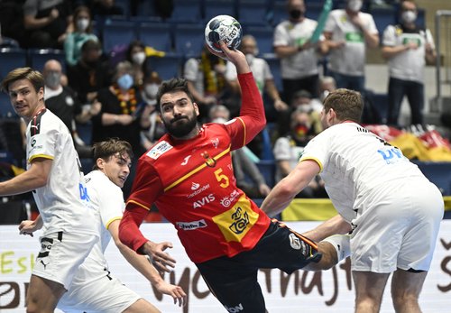 EHF 2022 Men's European Handball Championship - Main Round - Germany v Spain