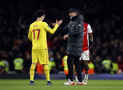 Carabao Cup - Semi Final - Second Leg - Arsenal v Liverpool