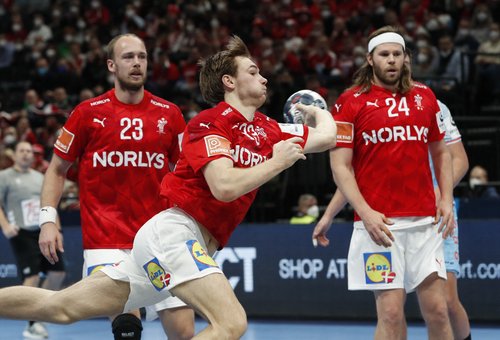 EHF 2022 Men's European Handball Championship - Main Round - Denmark v Netherlands