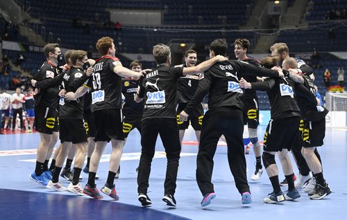 EHF 2022 Men's European Handball Championship - Main Round - Germany v Russia