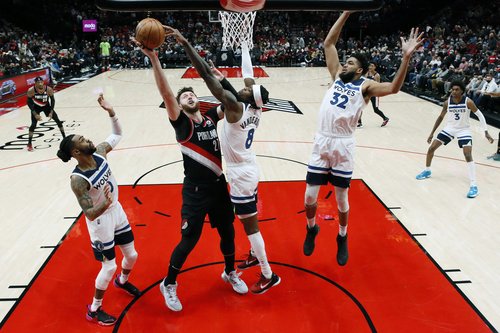 NBA: Minnesota Timberwolves at Portland Trail Blazers