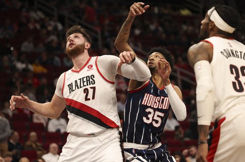 NBA: Portland Trail Blazers at Houston Rockets