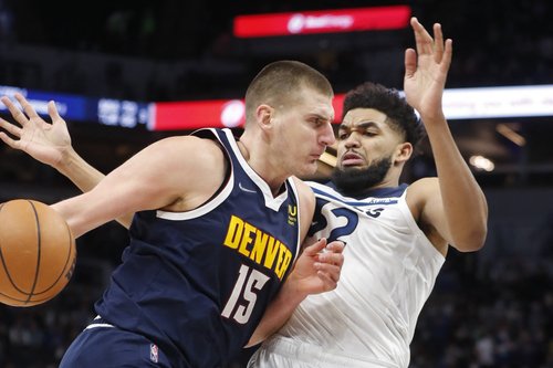 NBA: Denver Nuggets at Minnesota Timberwolves