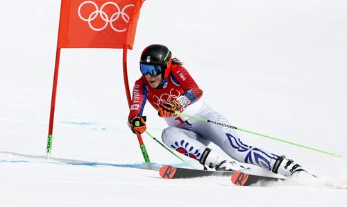 Alpine Skiing - Women's Giant Slalom Run 2