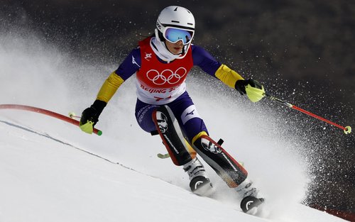 Alpine Skiing - Women's Slalom Run 1