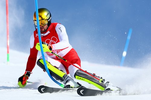Alpine Skiing - Men's Alpine Combined Slalom