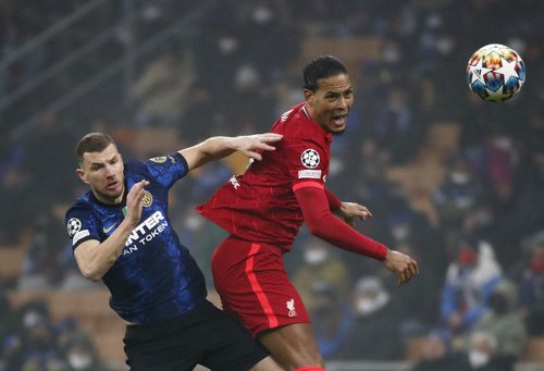 Champions League - Round of 16 First Leg - Inter Milan v Liverpool