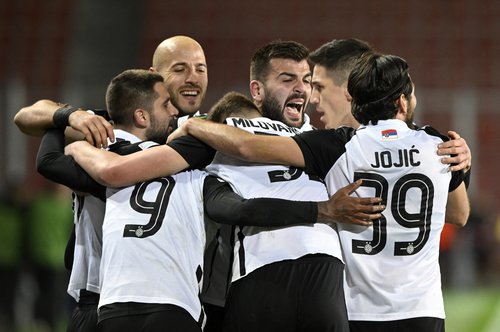 Europa Conference League - Play Off First Leg - Sparta Prague v Partizan Belgrade