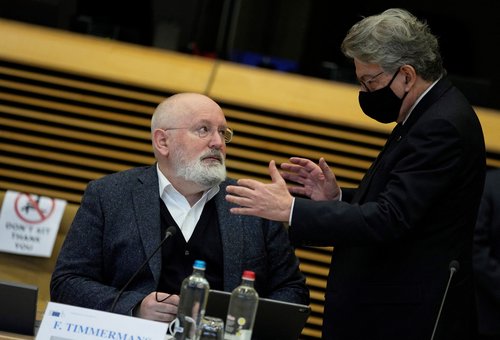 European Commission College meeting, in Brussels