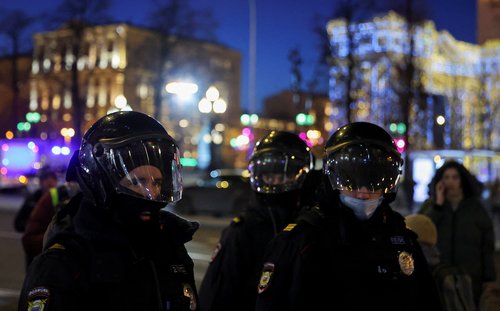 Protesti u Moskvi protiv invazije na Ukrajinu