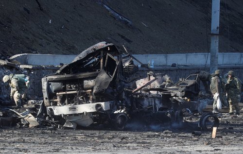 ukrajina Russian military operation against Ukraine continues
