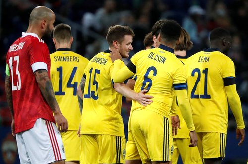 FILE PHOTO: International Friendly - Russia v Sweden in 2020