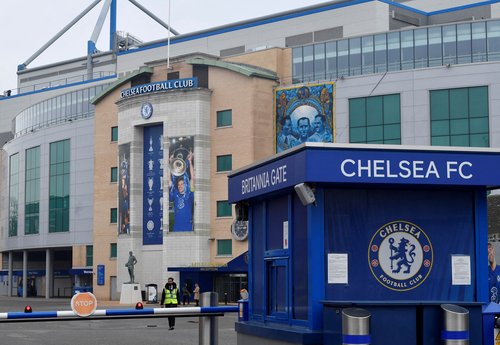 FILE PHOTO: Stamford Bridge, the stadium for Chelsea Football Club, in London