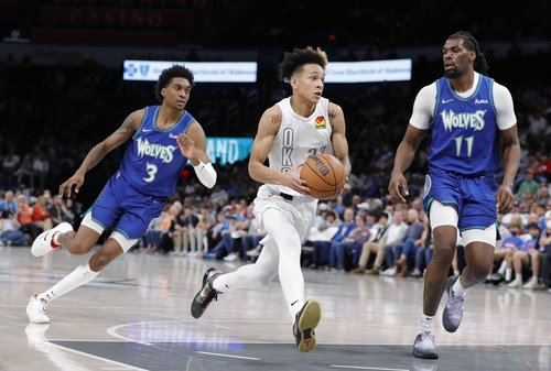 NBA: Minnesota Timberwolves at Oklahoma City Thunder