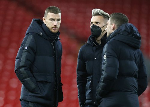 Champions Reuters/Ed SykesLeague - Inter Milan Stadium Walk Around