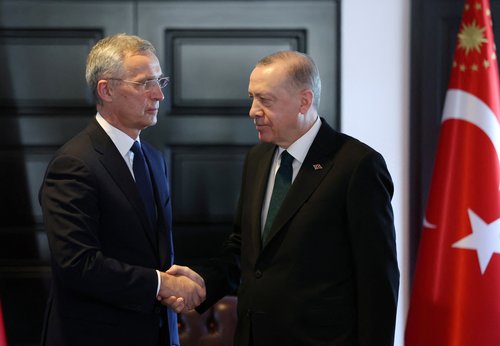 Jens Stoltenberg i Tayyip Recep Erdogan