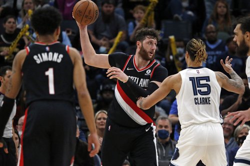 NBA: Portland Trail Blazers at Memphis Grizzlies