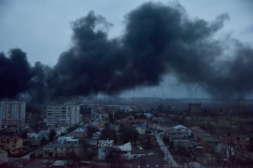 Russia's invasion of Ukraine, in Lviv