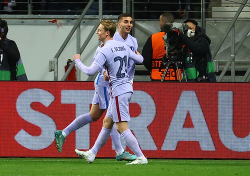 Europa League - Quarter Final - First Leg - Eintracht Frankfurt v FC Barcelona