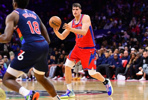 NBA: Detroit Pistons at Philadelphia 76ers